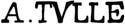 Hand Stamp for French Tulle Fusil Fusil,
A. TVLLE lock stamp, 
hardened steel, made in the USA,
by Track of the Wolf, Inc.